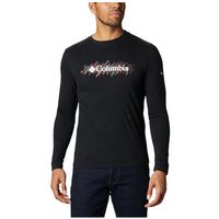 columbia camiseta manga larga lodge ls graphic tee para hombre