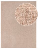 alfombra de tejido plano barca beige 120x160 cm