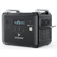 estacion de energia solar docrooup 2000w con bateria lifepo4 de 1997wh para telefono tablet hogar camping y emergenci