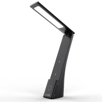 Lámpara LED Cool Compact con Base de Carga Inalámbrica Qi Negro