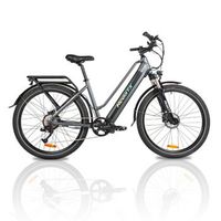 bicicleta electrica urbana hedatx tx10 de 275 48 v 192 ah gris