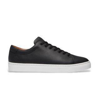 Timberland para hombre. TB0A5MJSW021 Zapatillas de Piel Dover Park negro (44), Plano, Cordones, Casual