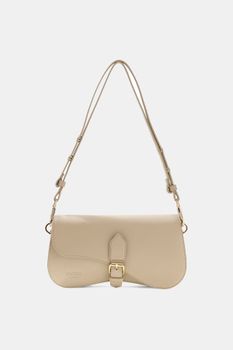 Bolso De Hombro De Cuero Genuino Charlotte