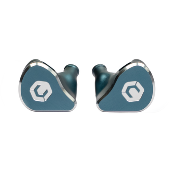 Auriculares intrauditivos CrinEar Nightfall, con tecnología de doble dinámica, carcasa monolítica de aluminio y conectores intercambiables de 3,5 mm / 4,4 mm.