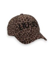 liu jo para mujer 2f6048-t6089 gorra animalier marron osfa casual animal print poliester