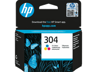 cartucho de tinta - hp original 304 tricolor n9k05ae