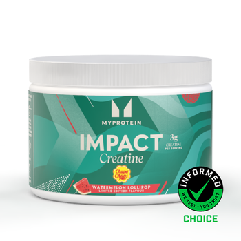 Creatina Monohidrato en polvo - 250g - 55raciones - Chupa Chups - Watermelon Lollipop