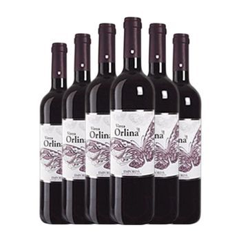 Celler D'espollá Vino Tinto Vinya Orlina Negre Empordà Joven 75 Cl 14% Vol. (pack De 6 Unidades)