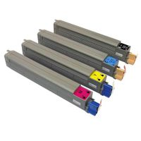 compatible multipack oki c9600 printer toner cartridges 4 pack -42918916