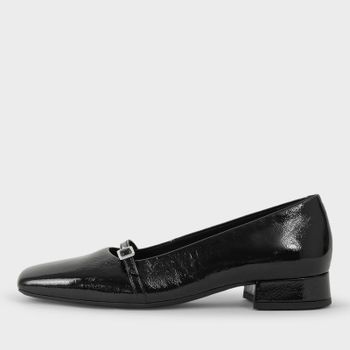 Vagabond Debbi Patent Leather Block Heels - UK 3