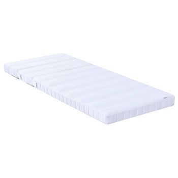 Colchón De Espuma Extensible 80 X 200 Cm Blanco Vidaxl