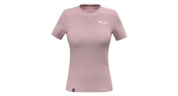 Camiseta tecnica de mujer salewa puez dry rosa