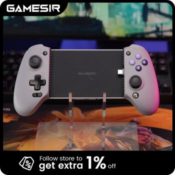 GameSir G8 Mando de Juego Móvil, Controlador de Juego con Efecto Hall para iPhone 15, Teléfono Android, Xbox Game Pass, STADIA XCloud Cloud Gaming
