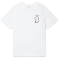 casablanca camiseta le passage tshirt white para mujer