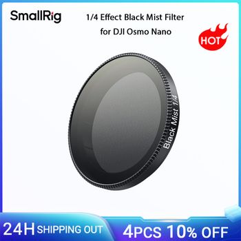 Filtro de niebla negro con efecto SmallRig 1/4 para DJI Osmo Nano Subtly suaviza los bordes destacados, añadir un brillo cinematico -5872