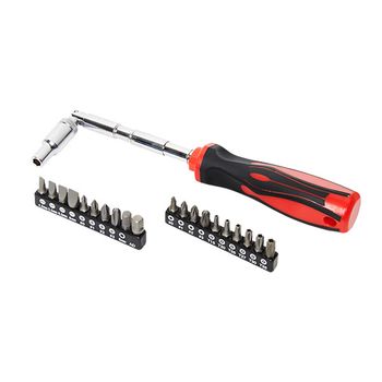 Double Joint Flexible Ratchet Screwdriver