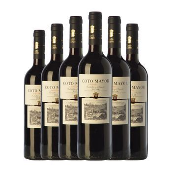 Coto De Rioja Vino Tinto Coto Mayor Rioja Crianza 75 Cl 13% Vol. (pack De 6 Unidades)