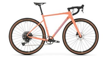 Bicicleta gravel megamo jakar 20 sram apex 12v 700 mm coral 2026
