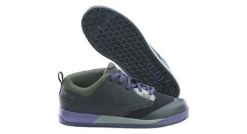 Zapatillas de pedales planos ion scrub amp moradas negras