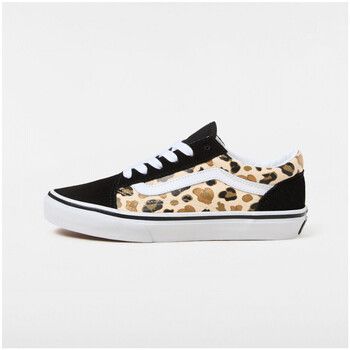 Vans Zapatillas skate Old skool leopard glitter para niño