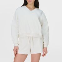 sweaty betty womens revive cropped sweatshirt - l-xxl