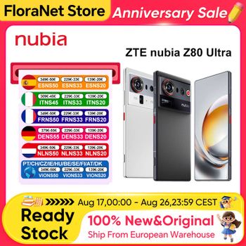 Versión Global ZTE Nubia Z80 Ultra 5G Snapdragon 8 Elite Gen 5 7200mAh 6.85'' 144Hz Pantalla OLED Carga Rápida de 90W Cámara AI de 64MP+50MP NFC Google Play