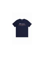camiseta champion crewneck hombre azul