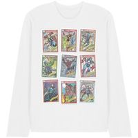 marvel camiseta manga larga tv35758 para mujer