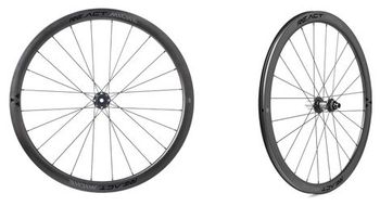 Par de ruedas miche re act dx 38 38 tubeless 700 disc   12x100mm   12x142mm   centerlock