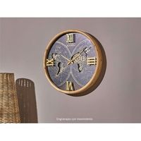 reloj mecanismo pared western hemisfere 62d cms 62dx9cm