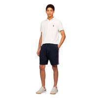 tommy hilfiger pantalones deportivos cortos marinos mw0mw39255-dw5
