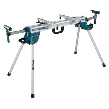 Soporte Para Tronzadora Makita Wst06 2550 Mm Con Diseño Metálico Extensible Profesional, Plata