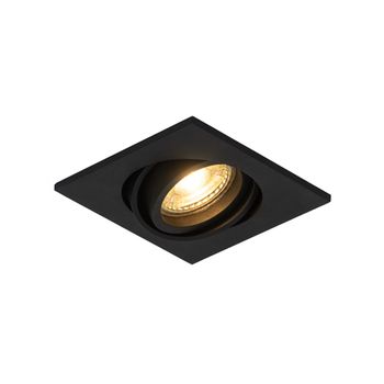 Foco empotrados aluminio negro