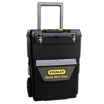 Stanley 1-93-968 Estante Servante Carbone 47x63x30 Cm Para Almacenamiento Profesional, Negro