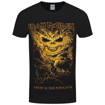 Iron Maiden Camiseta manga larga Ghost Of The Navigator para hombre