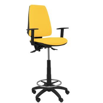 Taburete Elche S Bali Amarillo Brazos Regulables