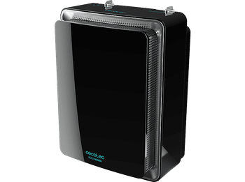 Calefactor portátil - Cecotec Ready Warm 360º, Termoventilador, 2000W, 3 modos, Negro