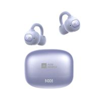 auriculares agm open buds 1 inalambricos bluetooth con cancelacion de ruido microfono y proteccion ipx4 color violeta