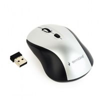 gembird musw-4b-02-bs raton optico inalambrico 1600dpi negroplata