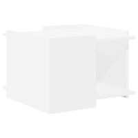 mesa de centro 505x50x33 cm madera - blanco