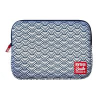 smile kimono sleeve funda seigaiha para portatil hasta 14