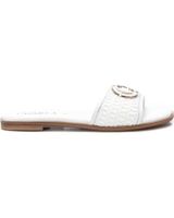 de carmela chanclas planas carmela 162193 blancas blanco