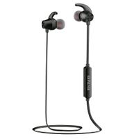 aiwa estbt-400bk auriculares deportivos bluetooth 50 resistente al agua bateria larga duracion