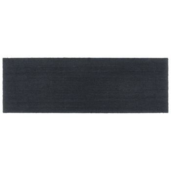 Felpudo De Fibra De Coco Gris Oscuro 100x300 Cm Vidaxl