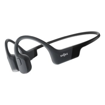 Shokz OpenRun Black Auriculares Inalámbricos Deportivos de Conducción Ósea USB-C IP67 Negros