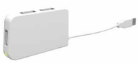 hub 4 puertos usb 20 approx appht4 blanco