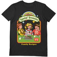 steven rhodes camiseta manga larga lets make brownies para hombre