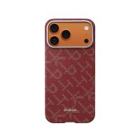 pitaka funda para iphone 17 pro max r carcasa ultra fina monogram doradorojo diseno ultraligero y ajuste preciso