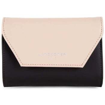 LANCASTER Cartera Cartera Smooth dos a dos con solapa - Negro/Nude para mujer