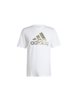 Camiseta adidas Camo G 1 Hombre Blanco